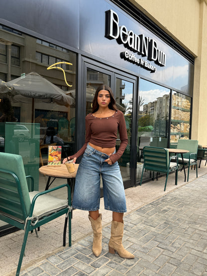 Brown Cocoa Top
