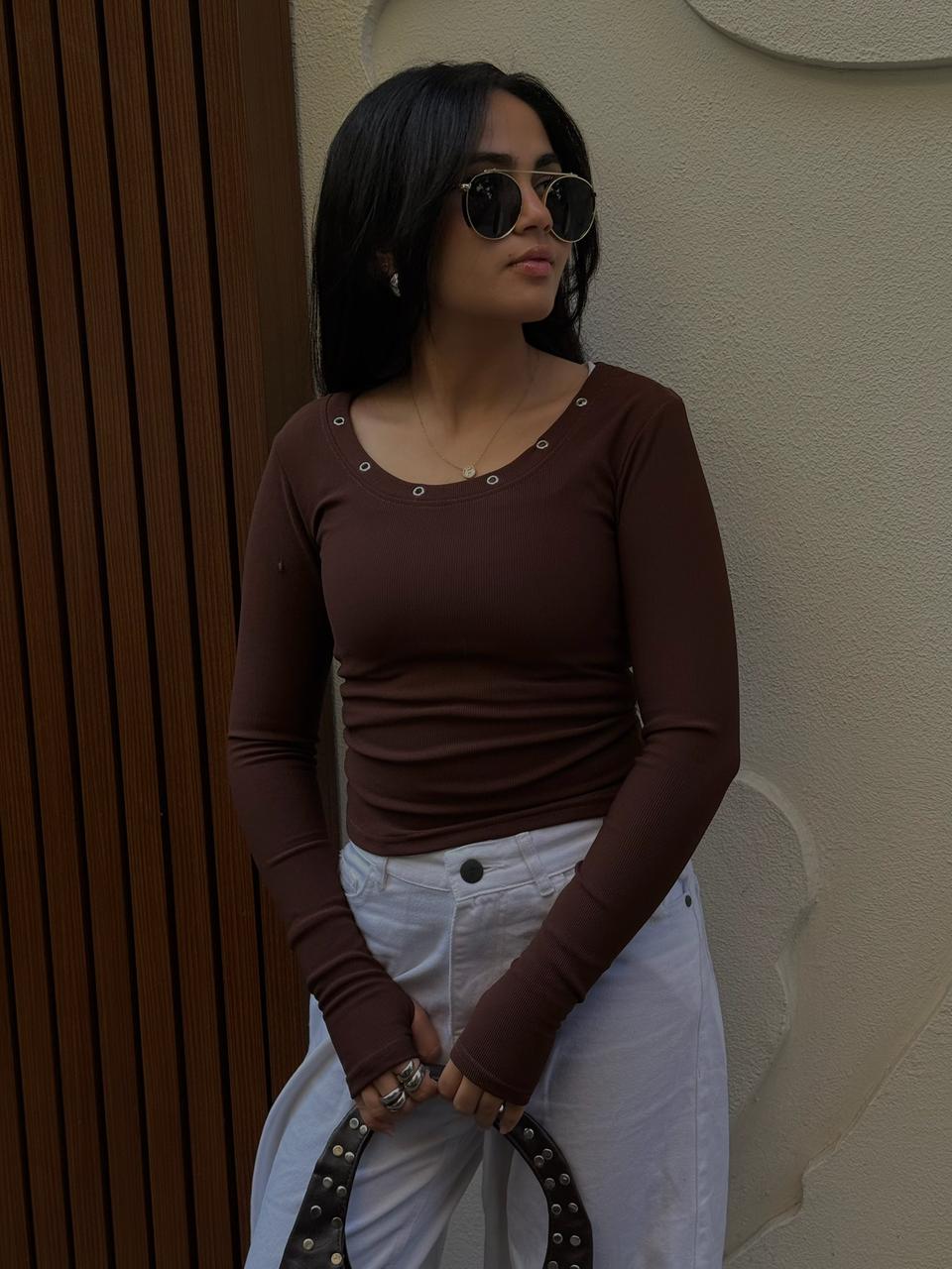 Brown Cocoa Top