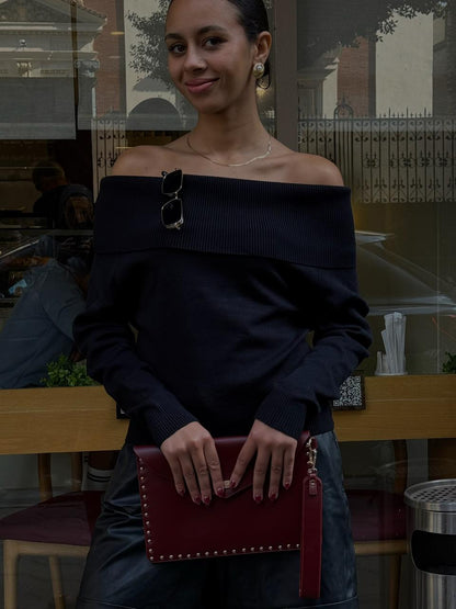 Black Luma Top