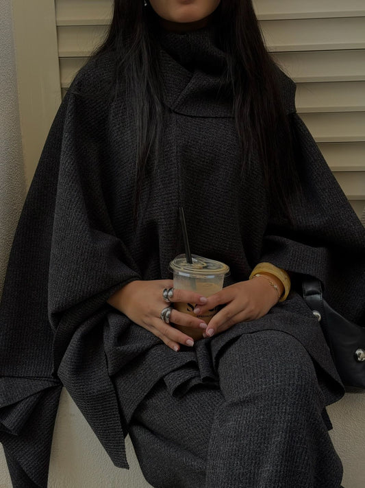 Grey Espresso Cape
