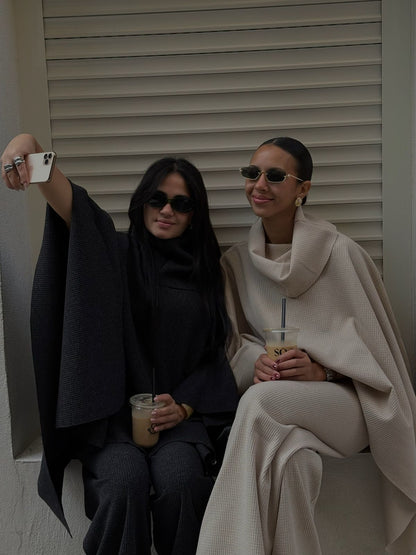 Grey Espresso Cape