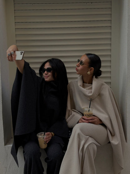 Grey Espresso Cape