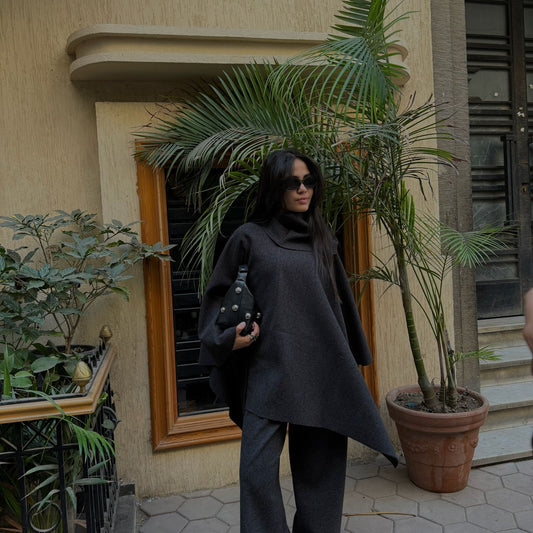 Grey Espresso Cape