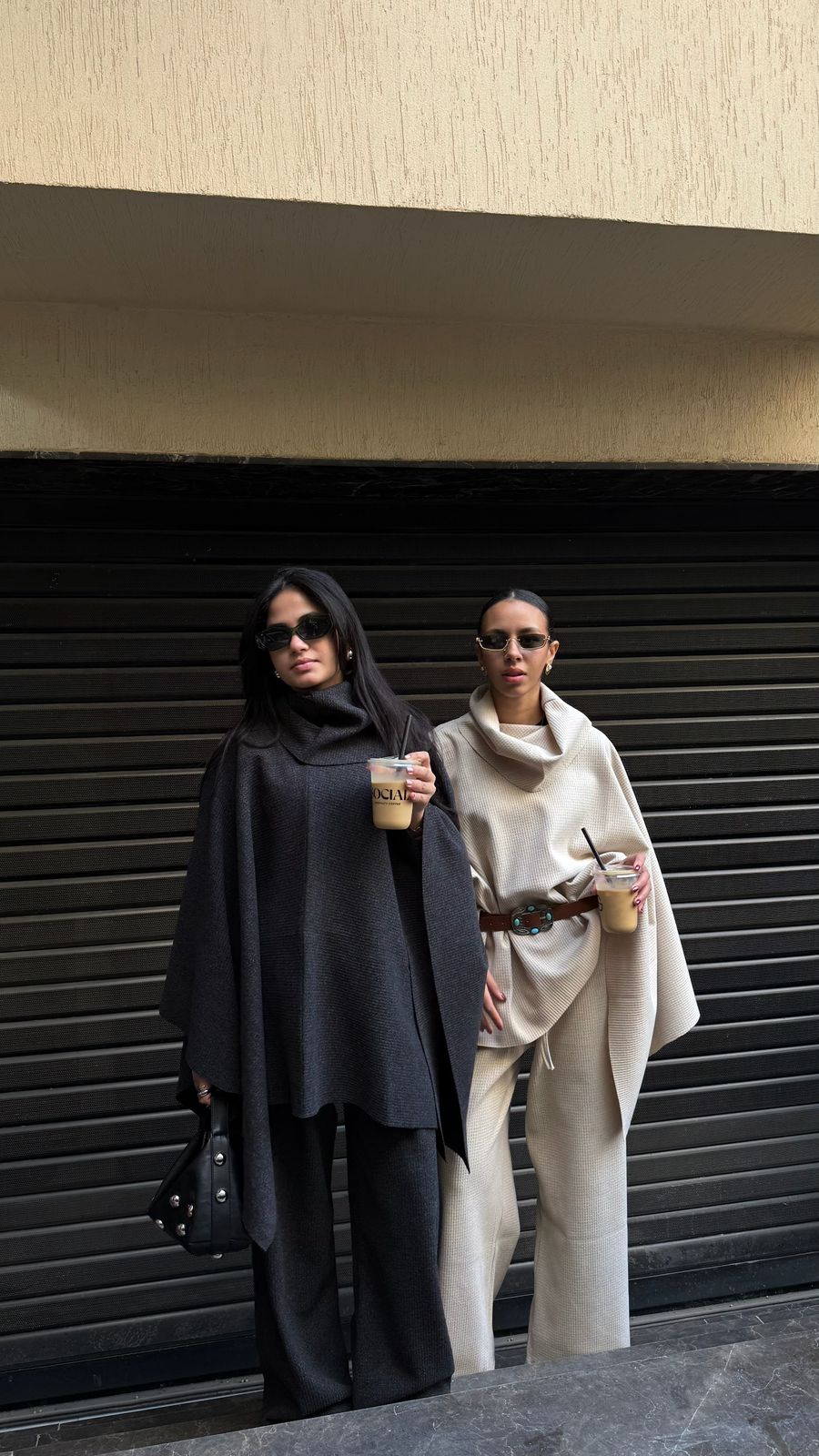 Grey Espresso Cape